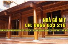Nhà gỗ mít - Nhà Gỗ Hương Ngải - Công Ty TNHH Nhà Gỗ Cổ Truyền Việt Nam